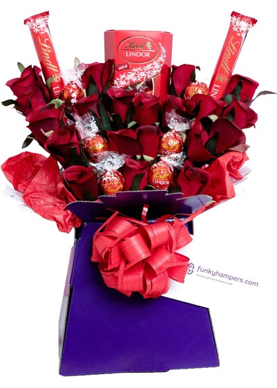 Funky Hampers Lindor Chocolate Bouquet