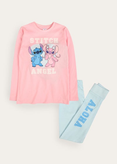 Disney Stitch Girls Pyjama Set