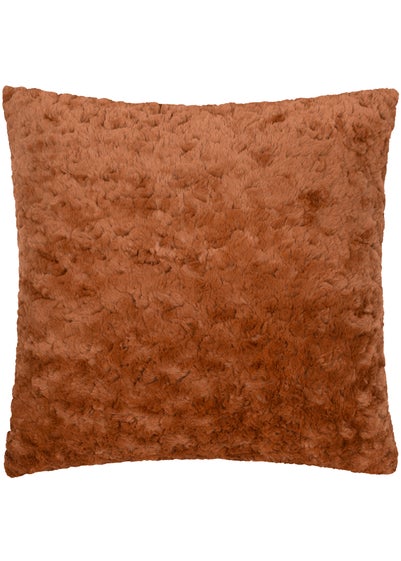 furn. Megeve Mottled Faux Fur Filled Cushion (55cm x 55cm)