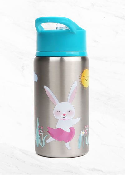 Myga Teal Blue Animal Childrens Water Metal Bottle