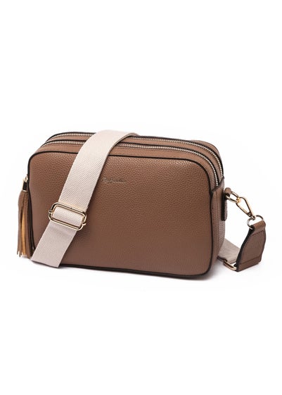 Raffaella Brown Cross Body Camera Bag