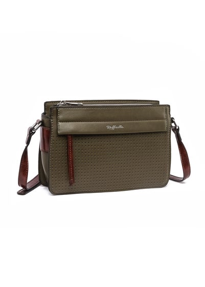 Raffaella Olive Thin Cross Body Bag