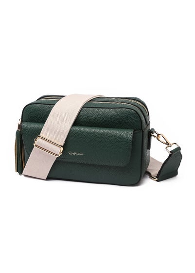 Raffaella Green Cross Body Pocket Camera Bag