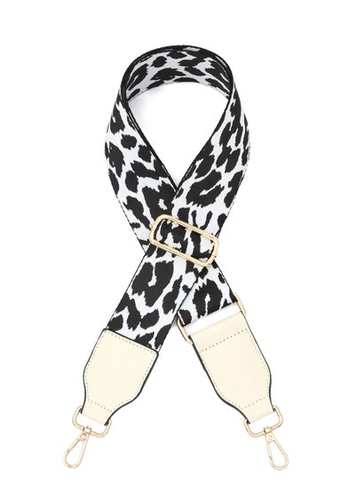 Raffaella Black and White Changeable Handbag Strap