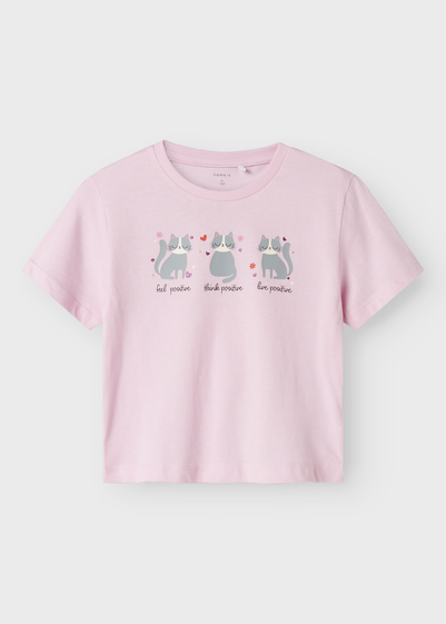 Name It Girls Pink Betria T-Shirt (9mths-5yrs)