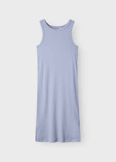 Name It Girls Lilac Ribbed Dress (7-12yrs)