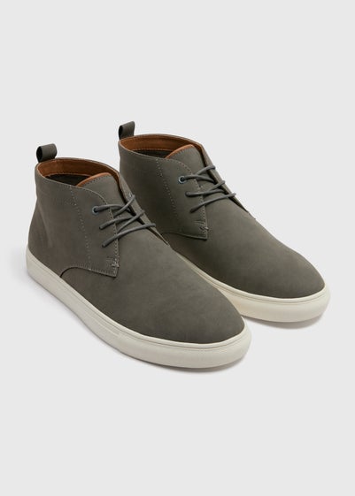 Grey Suede Chukka Boots