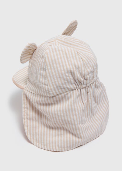 Baby Stone Reversible Stripe Keppi Hat (Newborn-24mths)