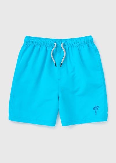 Boys Turquoise Swim Shorts (7-15yrs)