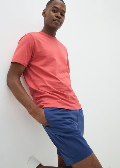 Coral Essential Crew Neck T-Shirt