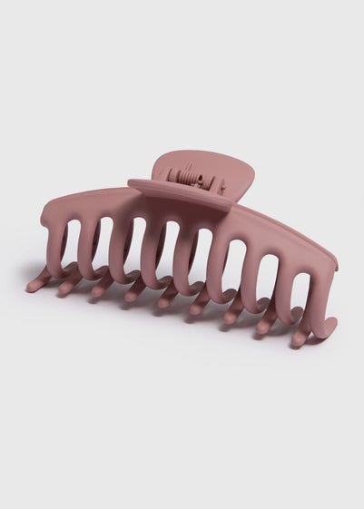 Pink Matte Hair Clamp