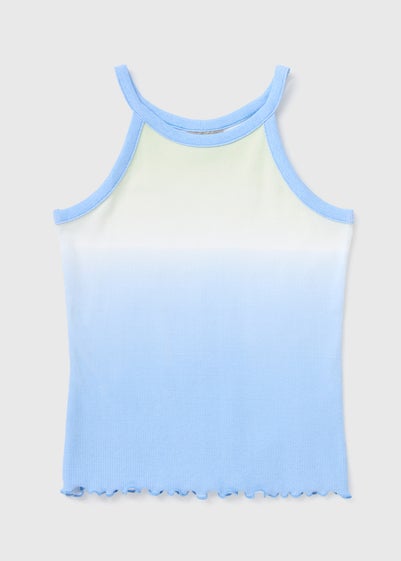 Girls Blue Ombre Vest (7-15yrs)