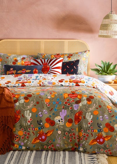 furn. La Vida Festive Reversible Duvet Cover Set