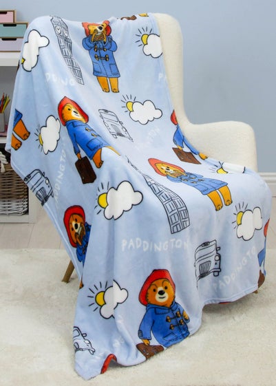 Paddington Skyline Fleece Blanket