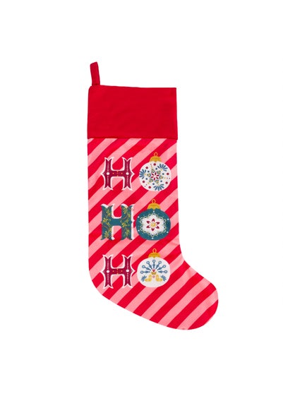 furn. Ho Ho Ho Christmas Stocking