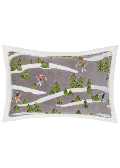 Paoletti Winter Alpine Filled Cushion (35cm x 50cm)