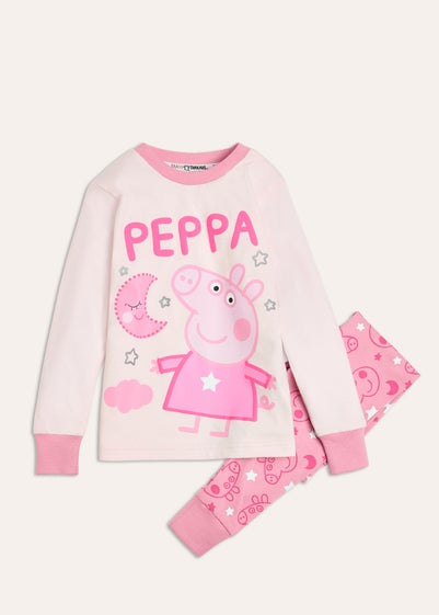 Peppa Pig Girls Pink Pyjama Set