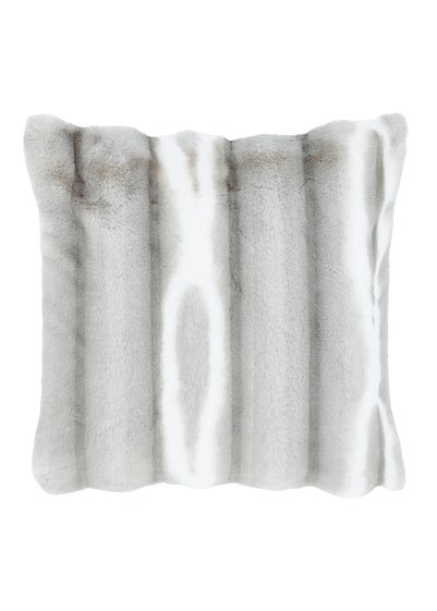 Catherine Lansfield Flint Cosy Faux Fur Cushion (45x45cm)