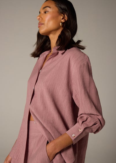 Et Vous Pink Co Ord Shirt