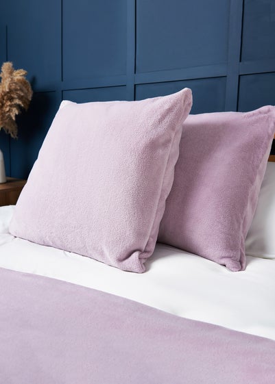 BHS Microfleece Heather Cushion (59x59cm)