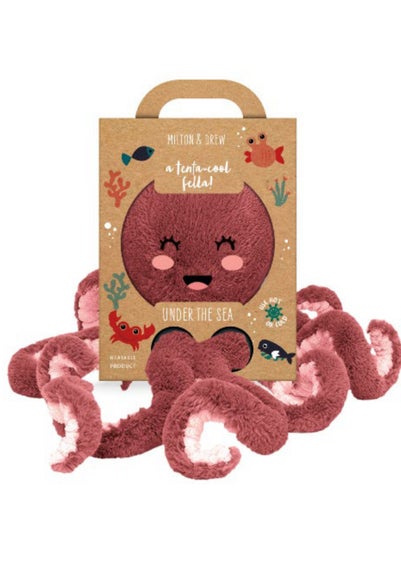 Milton & Drew Tenta-Cool Pink Octopus Heatable Stuffed Toy