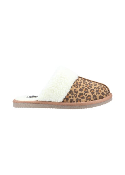 Hush Puppies Tan Arianna Mule Slippers