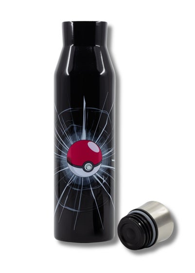 Pokemon Black Double Walled Stainless Steel Bottle (580 ml)