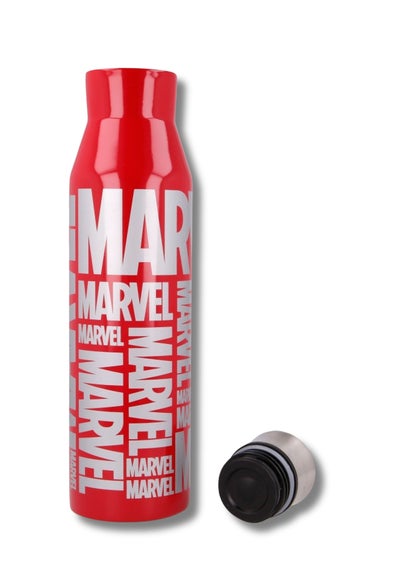 Marvel Red Double Walled Stainless Steel Diabolo Bottle (580 ml)