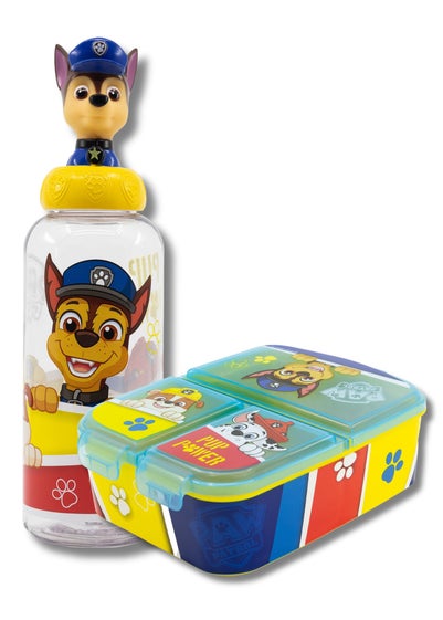 Paw Patrol Blue Lunch Set With 3D Bottle