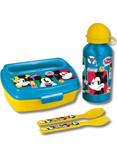 Disney Blue Mickey Mouse Back To School Set Box 4pcs