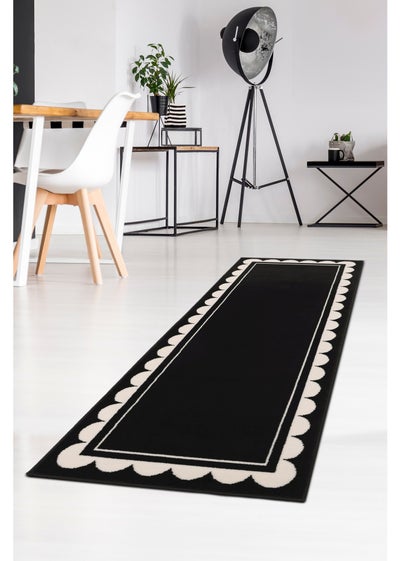 Homemaker Scallop Black Runner