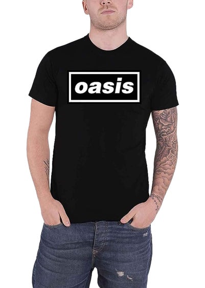 Oasis Black Decca T-Shirt