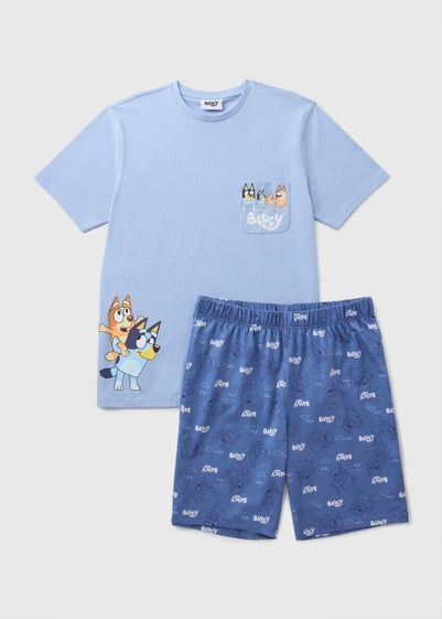 Bluey Blue Pyjama Set