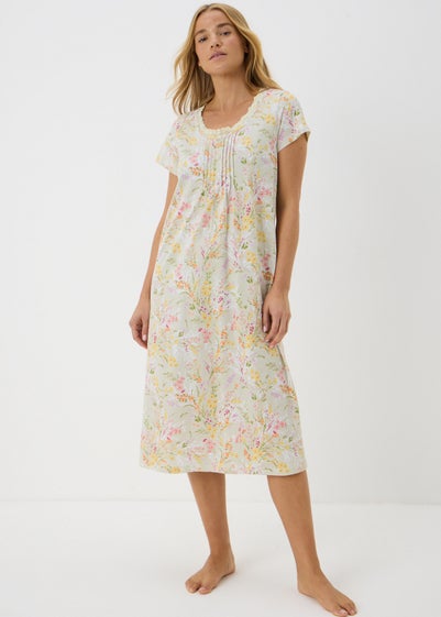 Sage Green Floral Nightie