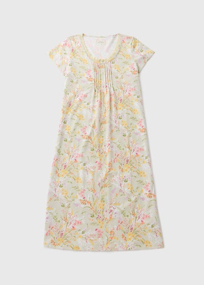 Sage Green Floral Nightie