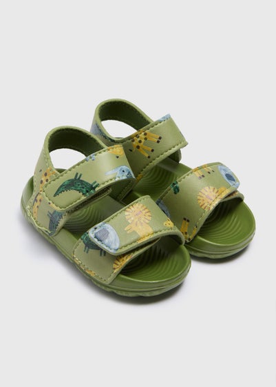 Boys Khaki Safari Sandals (Younger 4-12)
