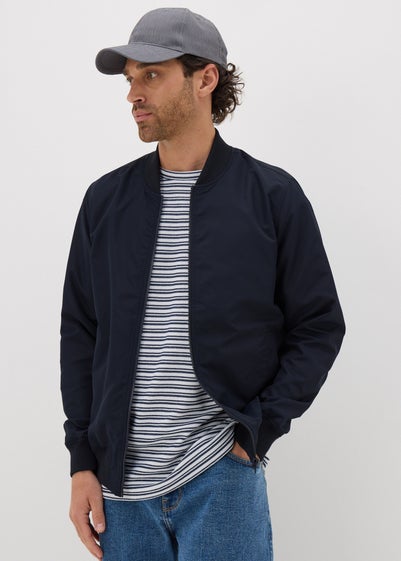 Navy Lightweight Bomber Jacket