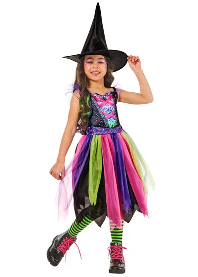 Rubies Kids Bright-Night Witch Costume (3-8 Yrs)