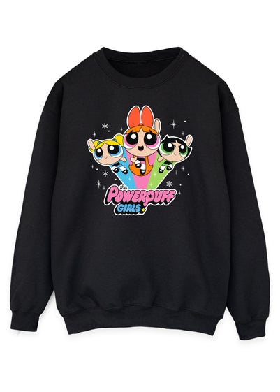 The Powerpuff Girls Black Logo Sweatshirt