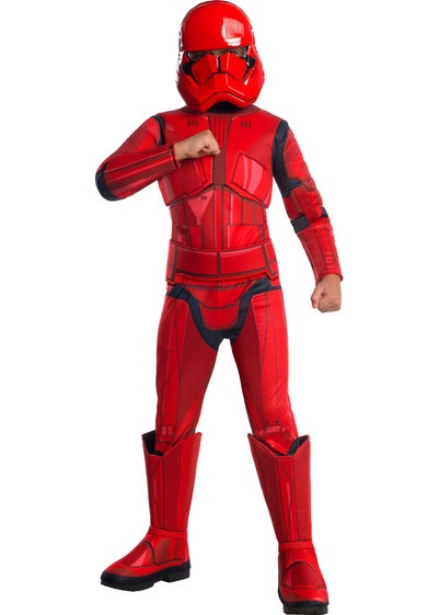 Star Wars Kid's Deluxe Red Trooper Costume (3-12 Yrs)