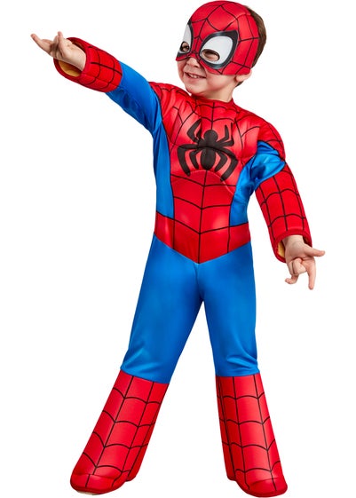 Marvel Kid's Spidey and His Amazing Friends Deluxe Spider-Man Costume (2-4 Yrs)