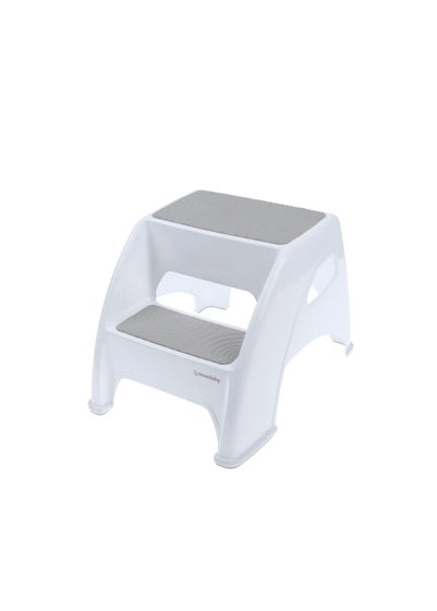 Dreambaby Grey Toddler & Me Premium 2-Height Step Stool