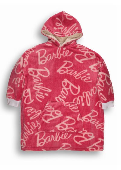 Barbie Girls Pink Hooded Blanket