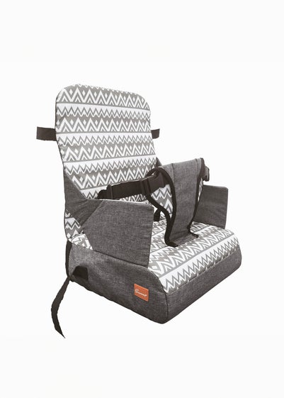 Dreambaby Grey Grab 'N Go Booster Seat With Storage Compartments