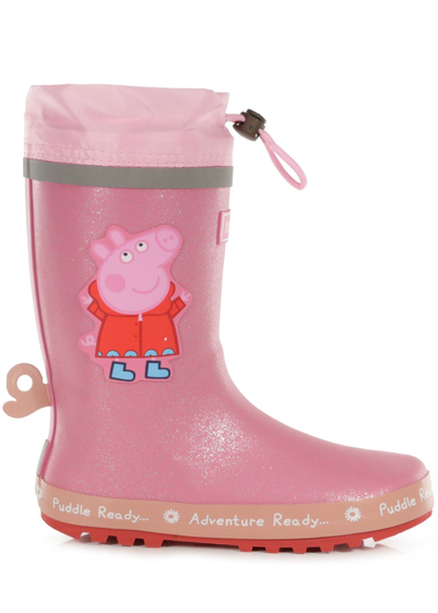 Regatta Candy Pink Peppa Pig Puddle Welly