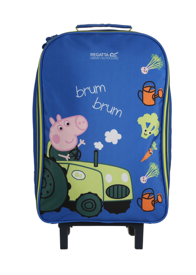 Regatta Blue Peppa Pig Wheeled Bag