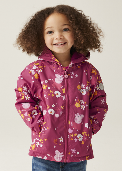 Regatta Candy Pink Peppa Muddy Puddle Jacket