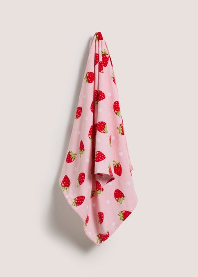 Strawberry Fruit Beach Towel