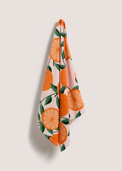 Orange Fruit Beach Towel