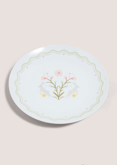 Folk Rabbit Side Plate